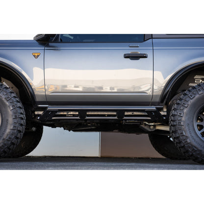 DV8 Off-Road 2021-2024 Ford Bronco | FS-15 Series 2-Door Rock Sliders C3| SRBR-04