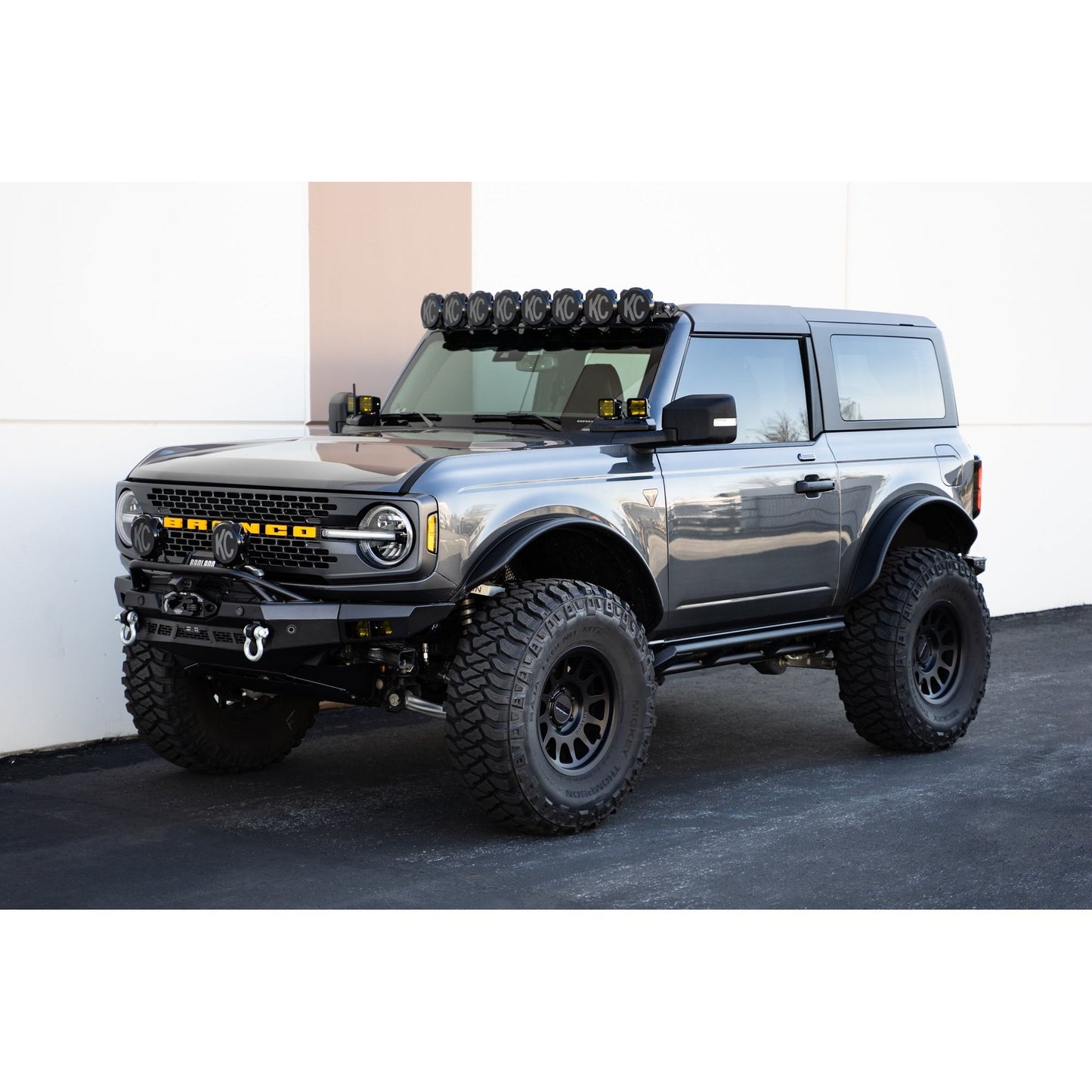 DV8 Off-Road 2021-2024 Ford Bronco | FS-15 Series 2-Door Rock Sliders C3| SRBR-04