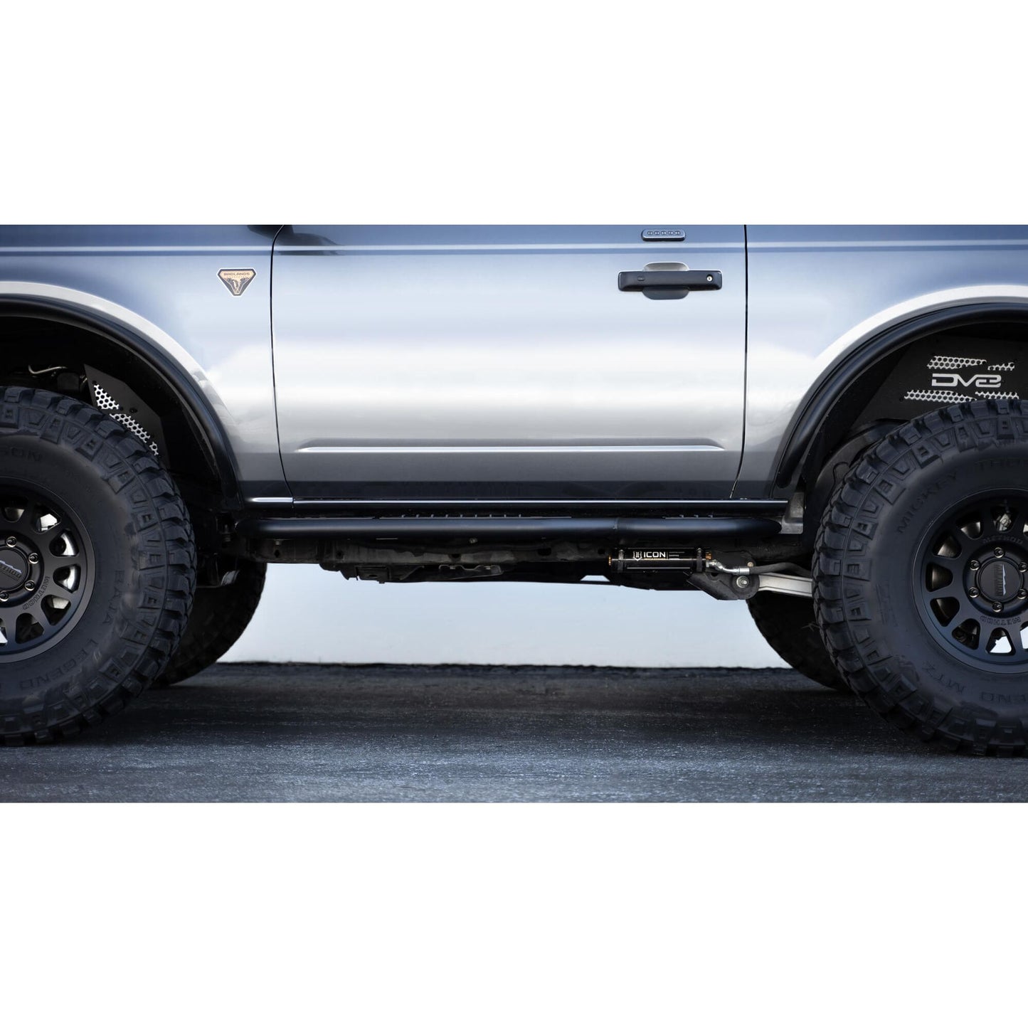 DV8 Off-Road 2021-2024 Ford Bronco | OE Plus 2-Door Side Steps C3| SRBR-05