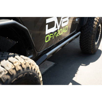 DV8 Off-Road 2018-2024 Jeep Wrangler JL | FS-15 Series 4-Door Rock Sliders C3| SRJL-07