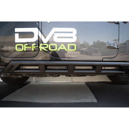 DV8 Off-Road 2018-2024 Jeep Wrangler JL | FS-15 Series 4-Door Rock Sliders C3| SRJL-07