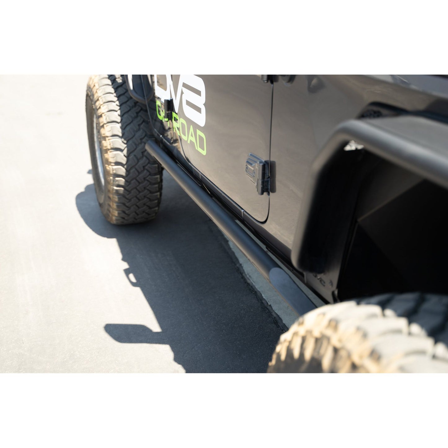 DV8 Off-Road 2018-2024 Jeep Wrangler JL | FS-15 Series 4-Door Rock Sliders C3| SRJL-07