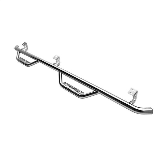 Smittybilt N-Fab Nerf Step Wheel-To-Wheel 2 in. Main Tube Stainless Steel 4 Step I T0678CC-SS