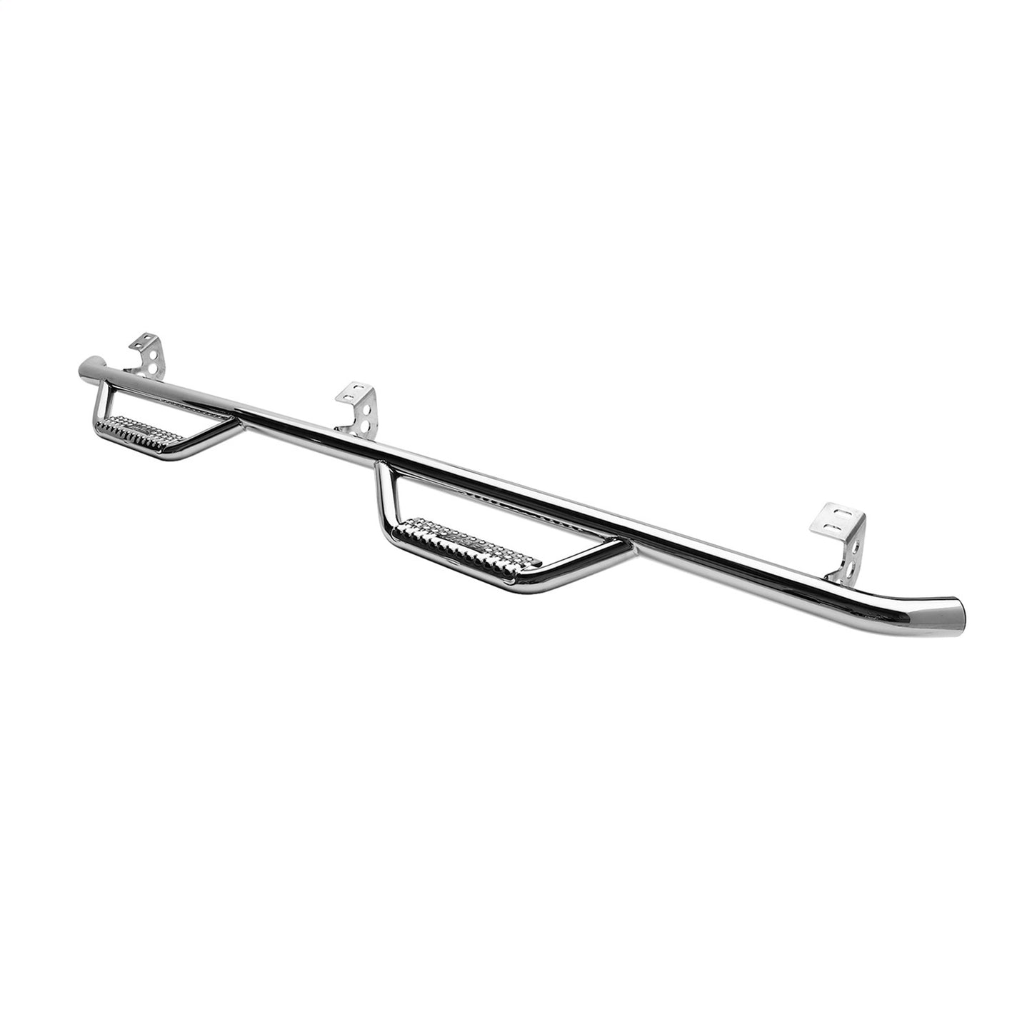Smittybilt N-Fab Nerf Step Wheel-To-Wheel 2 in. Main Tube Stainless Steel 4 Step I T0678CC-SS