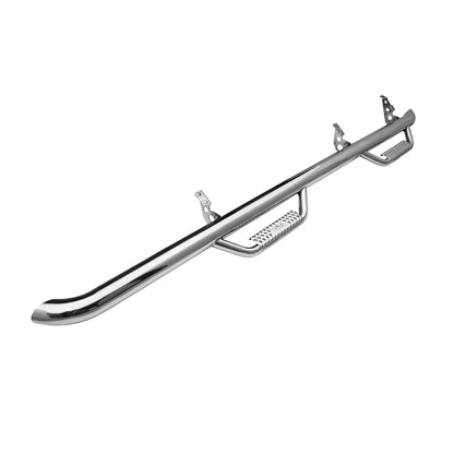 Smittybilt N-Fab Nerf Step Wheel-To-Wheel Stainless Steel 4 Step I T0786QC-SS