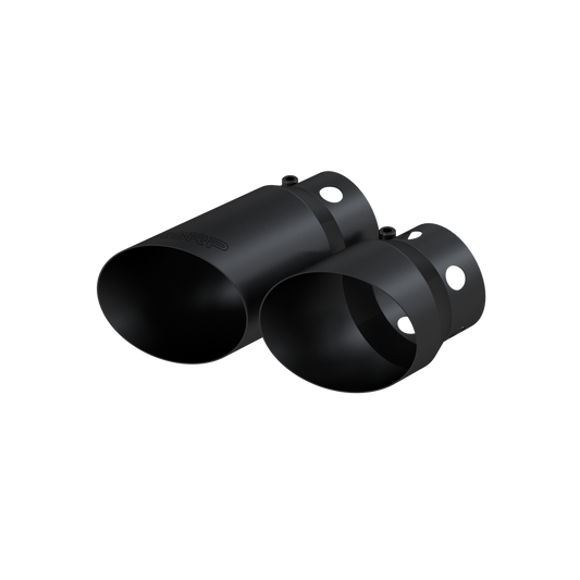 MBRP | 08-Up Ford 6.4L, 6.7L Powerstroke Black-Coated Tip 4 Inch ID 5 Inch Outlet Tip Cover Set 6.75 Inch 9.75 Inch Length  | T5111BLK