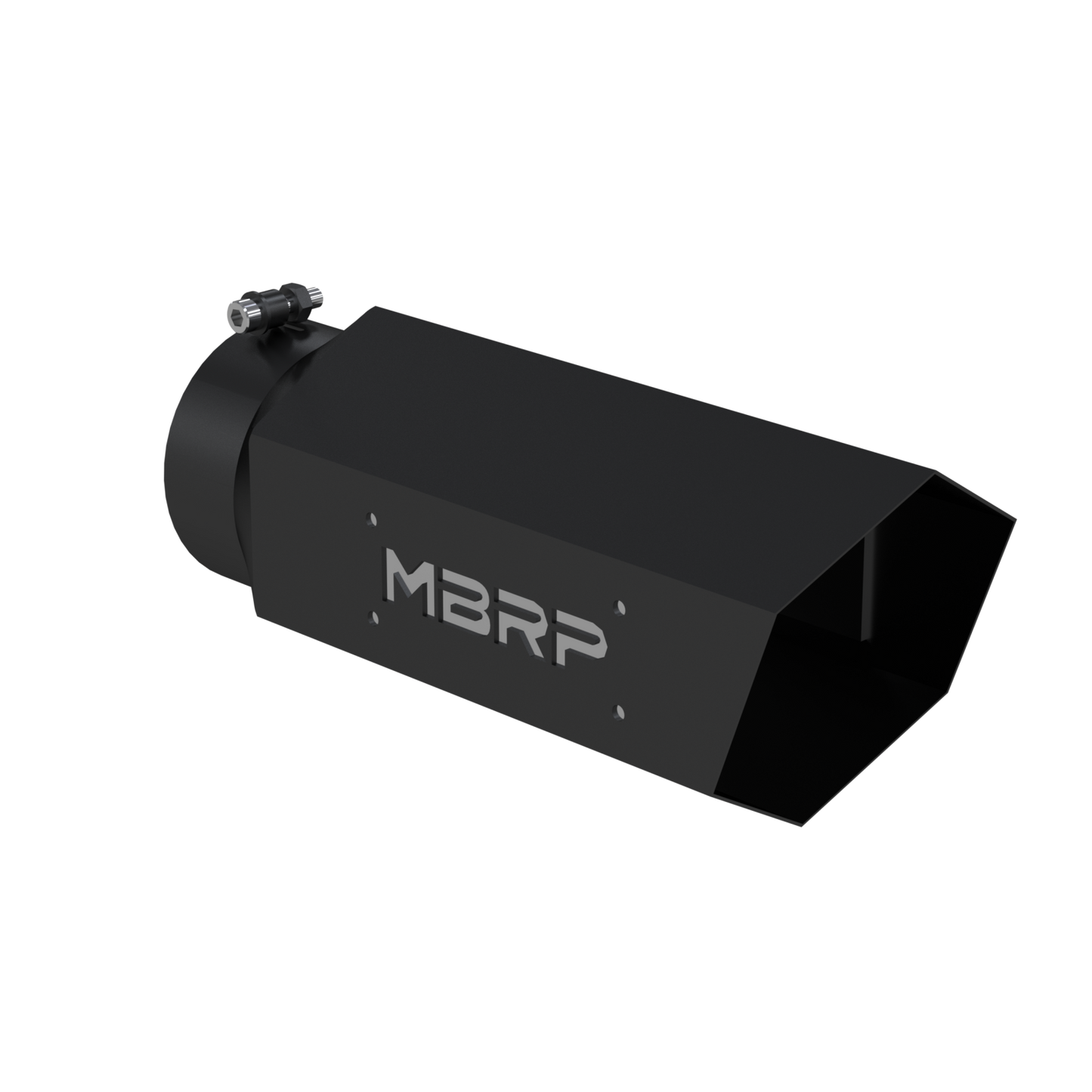 MBRP | Universal 6 Inch Hexagon Shaped Armor BLK  Exhaust Tip  | T5166BLK