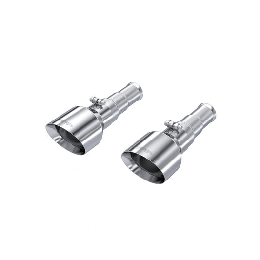 MBRP | 2019-24 Ram 1500 5.7L Hemi Exhaust Tips, Armor Pro 5 Inch OD Dual Wall Angle Cut, Sold In Pairs  | T5199
