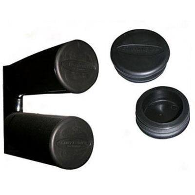 SMITTYBILT | Tubular Bumper End Caps 3 Inch Tube Pair Black Smittybilt |TA25