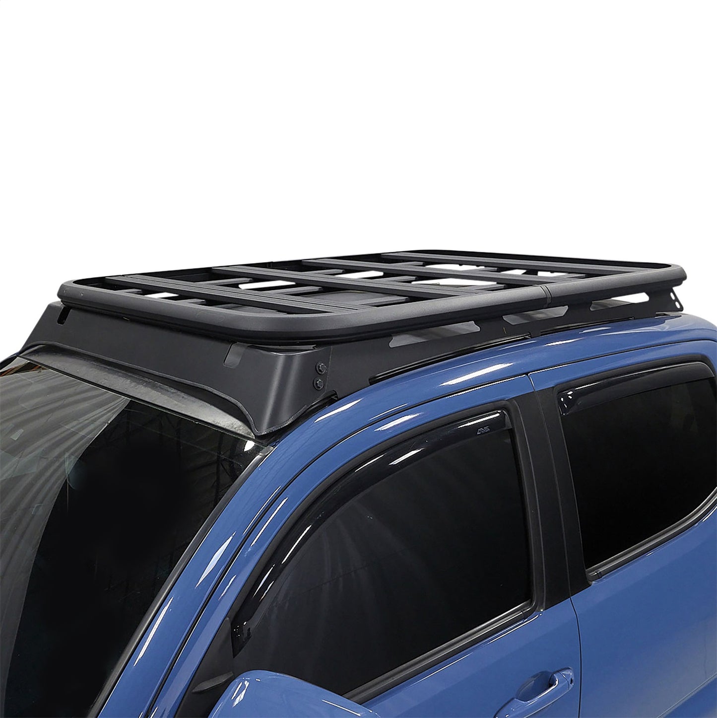 Smittybilt Defender Platform Roof Rack Mount Black Powder Coat Aluminum Direct Fit I T01