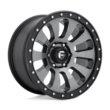Fuel 1PC D648 TACTIC MATTE GUN METAL BLACK BEAD RING