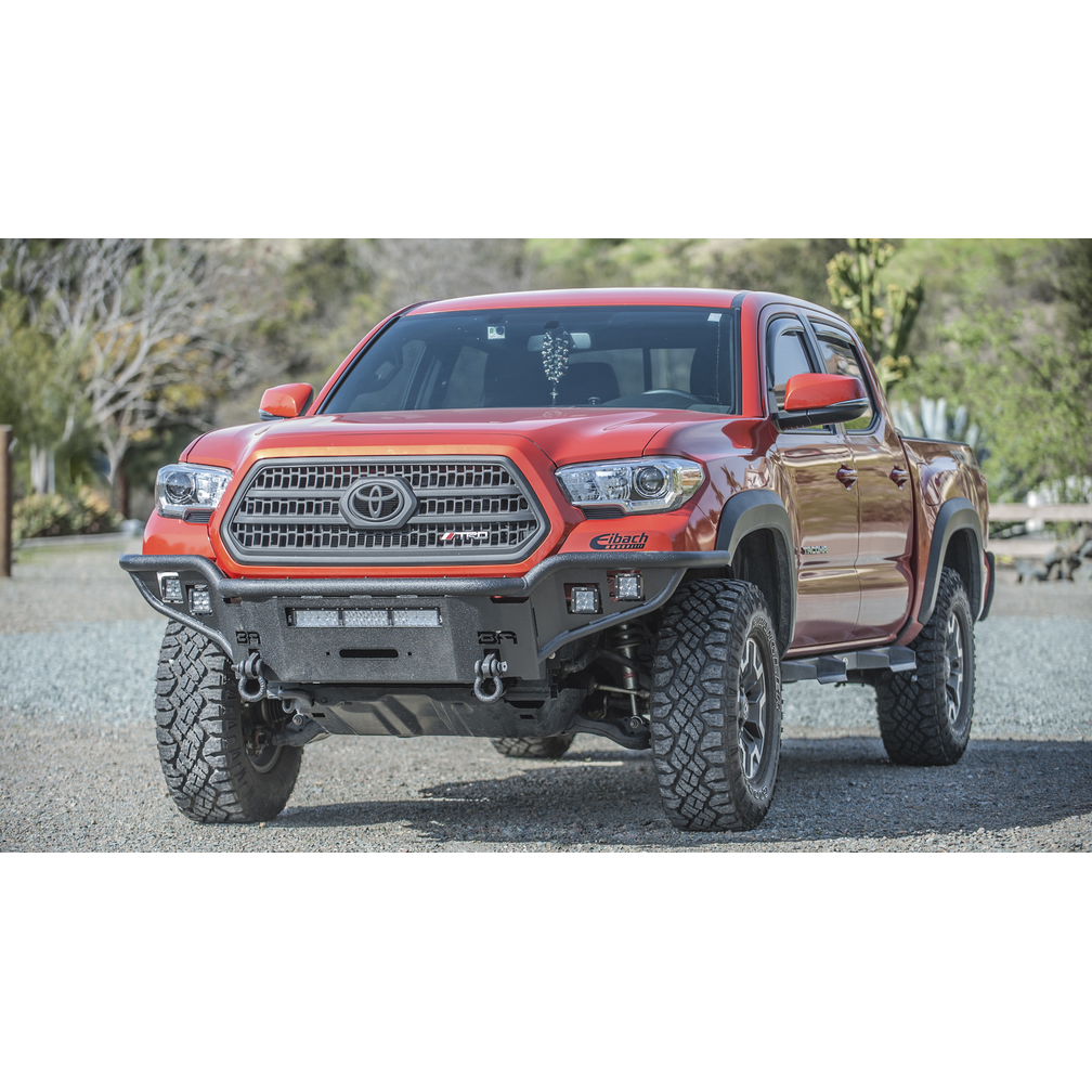 Body Armor 4x4 2016-2023 TOYOTA TACOMA DESERT SERIES FRONT WINCH BUMPER TC-19337