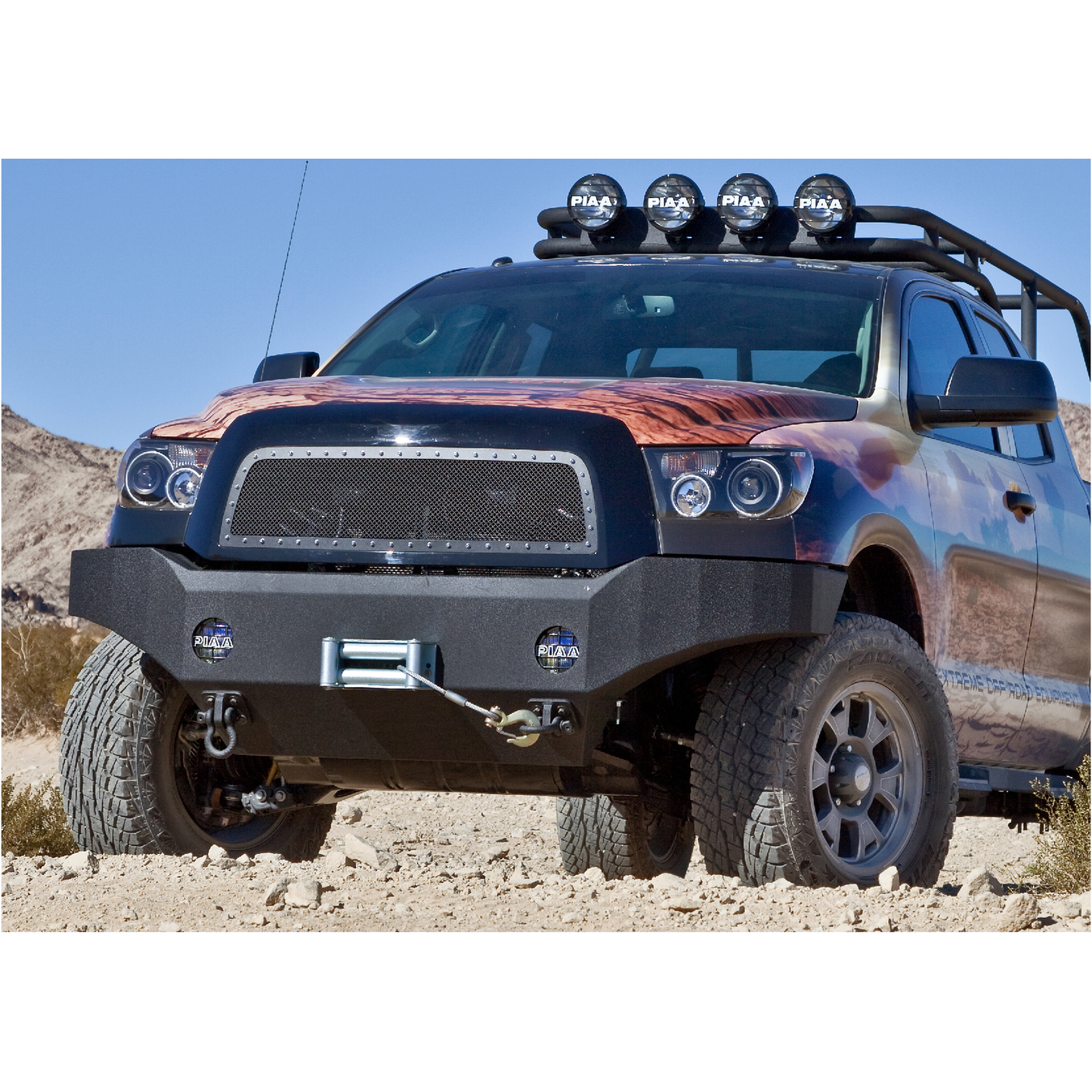 Body Armor 4x4 2007-2013 TOYOTA TUNDRA FRONT WINCH BUMPER TN-19335