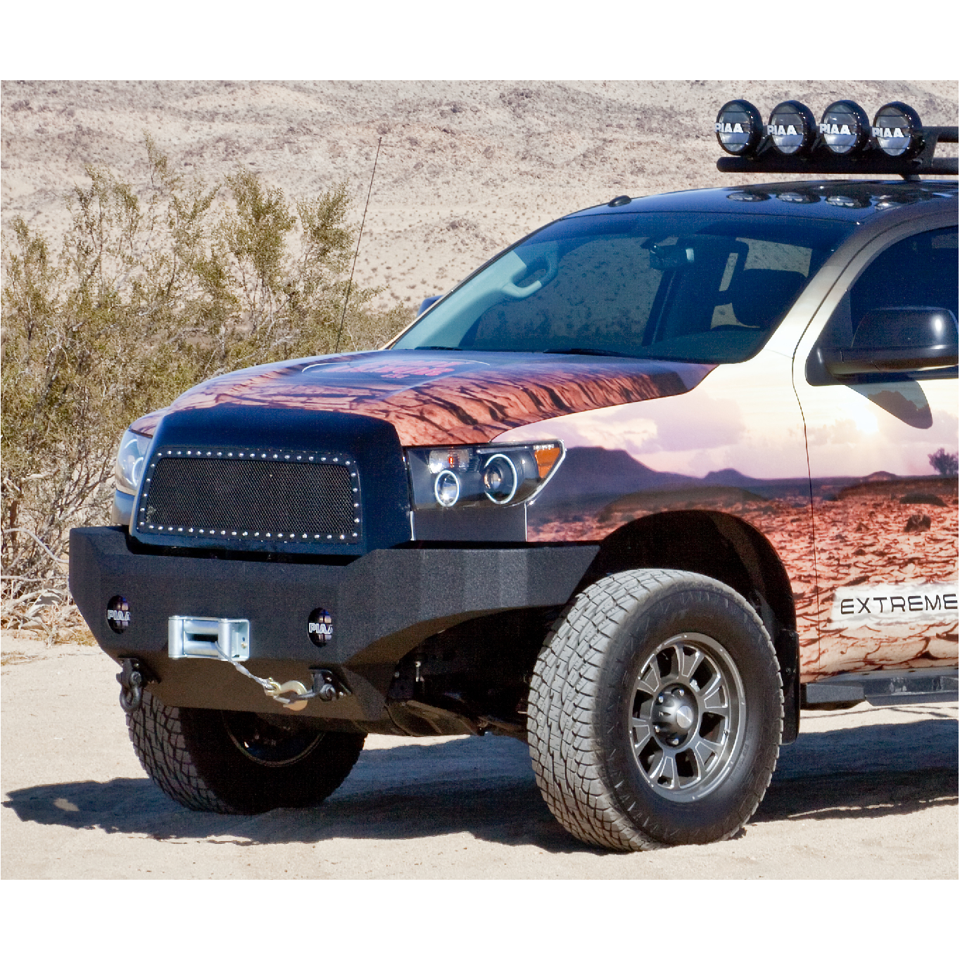 Body Armor 4x4 2007-2013 TOYOTA TUNDRA FRONT WINCH BUMPER TN-19335