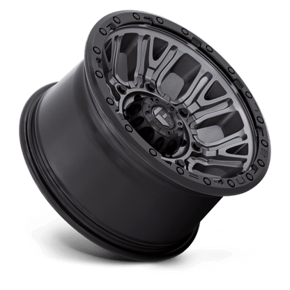 Fuel 1PC D825 TRACTION MATTE GUNMETAL WITH BLACK RING