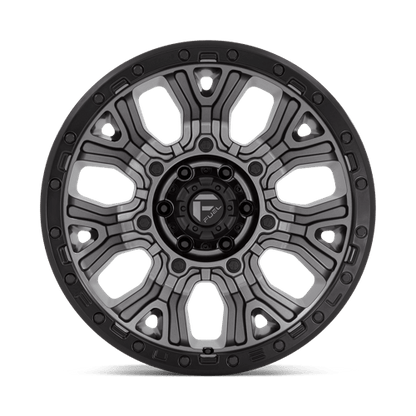 Fuel 1PC D825 TRACTION MATTE GUNMETAL WITH BLACK RING