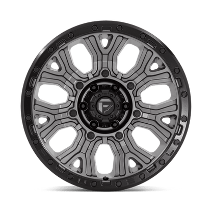 Fuel 1PC D825 TRACTION MATTE GUNMETAL WITH BLACK RING