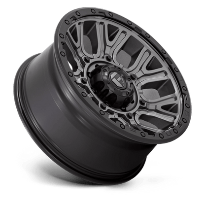 Fuel 1PC D825 TRACTION MATTE GUNMETAL WITH BLACK RING