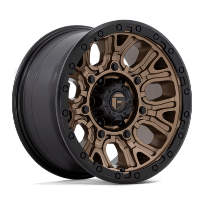 Fuel 1PC D826 TRACTION MATTE BRONZE WITH BLACK RING