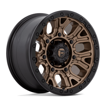 Fuel 1PC D826 TRACTION MATTE BRONZE WITH BLACK RING