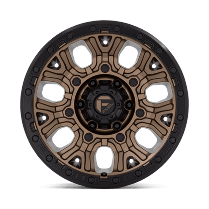 Fuel 1PC D826 TRACTION MATTE BRONZE WITH BLACK RING