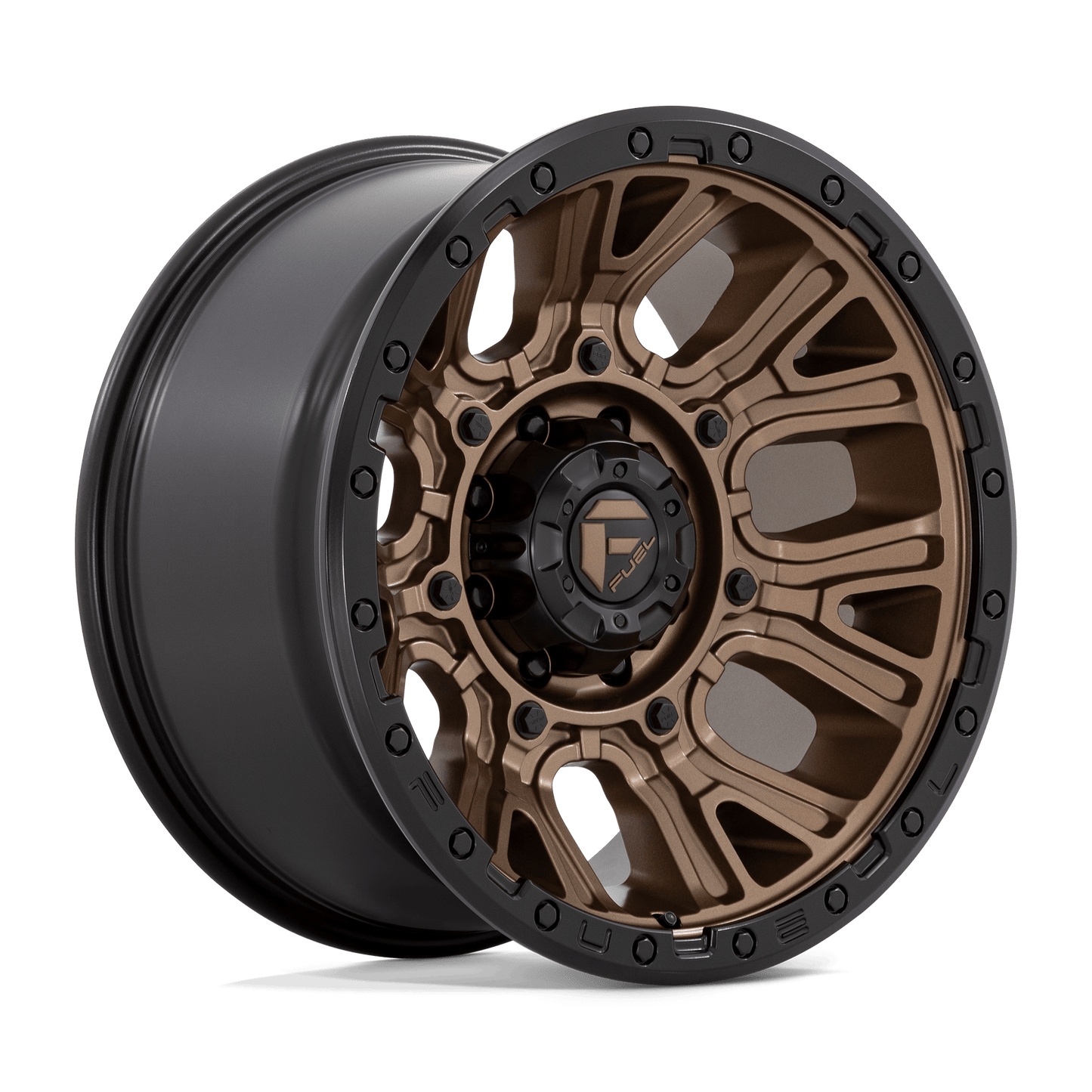 Fuel 1PC D826 TRACTION MATTE BRONZE WITH BLACK RING