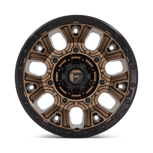 Fuel 1PC D826 TRACTION MATTE BRONZE WITH BLACK RING