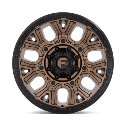 Fuel 1PC D826 TRACTION MATTE BRONZE WITH BLACK RING