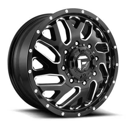 Fuel 1PC D581 TRITON GLOSS BLACK MILLED