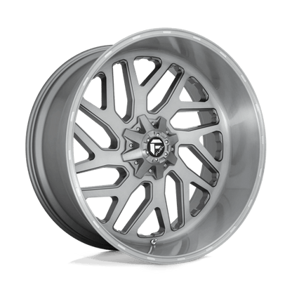 Fuel 1PC D715 TRITON PLATINUM BRUSHED GUN METAL TINTED CLEAR