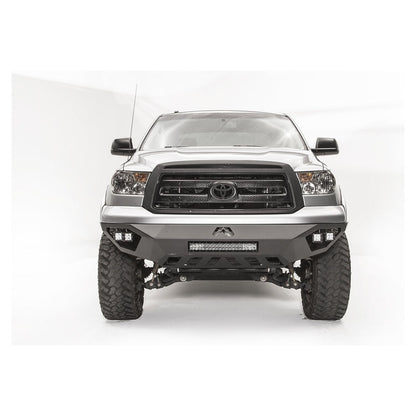 Fab Fours Vengeance Front Bumper 2 Stage Black Powder Coated No Guard l TT07-D4451-1