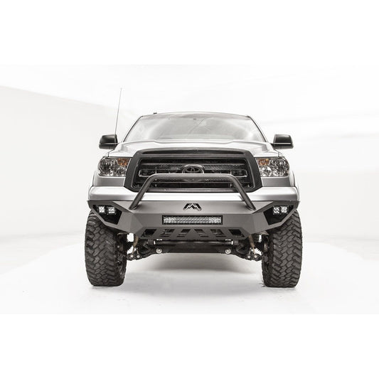 Fab Fours Vengeance Front Bumper 2 Stage Black Powder Coated w/Pre Runner Guard l TT07-D4452-1