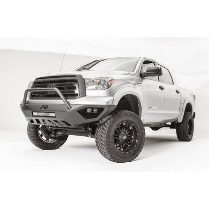 Fab Fours Vengeance Front Bumper 2 Stage Black Powder Coated w/Pre Runner Guard l TT07-D4452-1