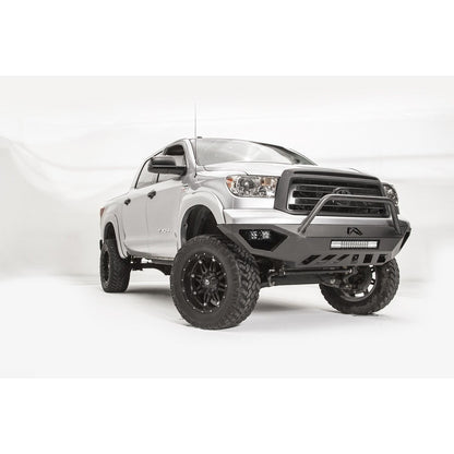 Fab Fours Vengeance Front Bumper 2 Stage Black Powder Coated w/Pre Runner Guard l TT07-D4452-1