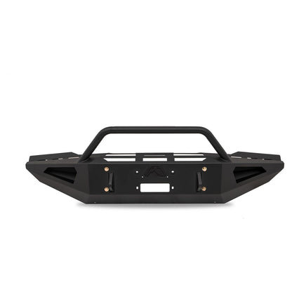 Fab Fours Red Steel Front Bumper w/Pre-Runner Guard l TT07-RS1862-1