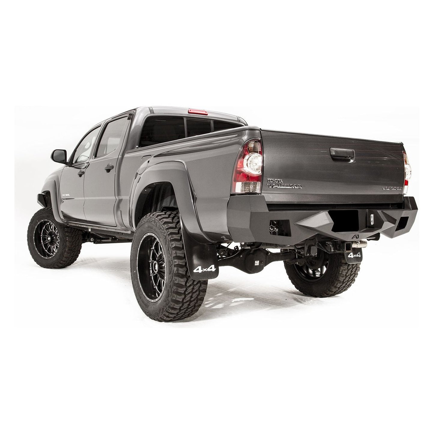 Fab Fours Vengeance Rear Bumper 2 Stage Black Powder Coated l TT12-E1651-1