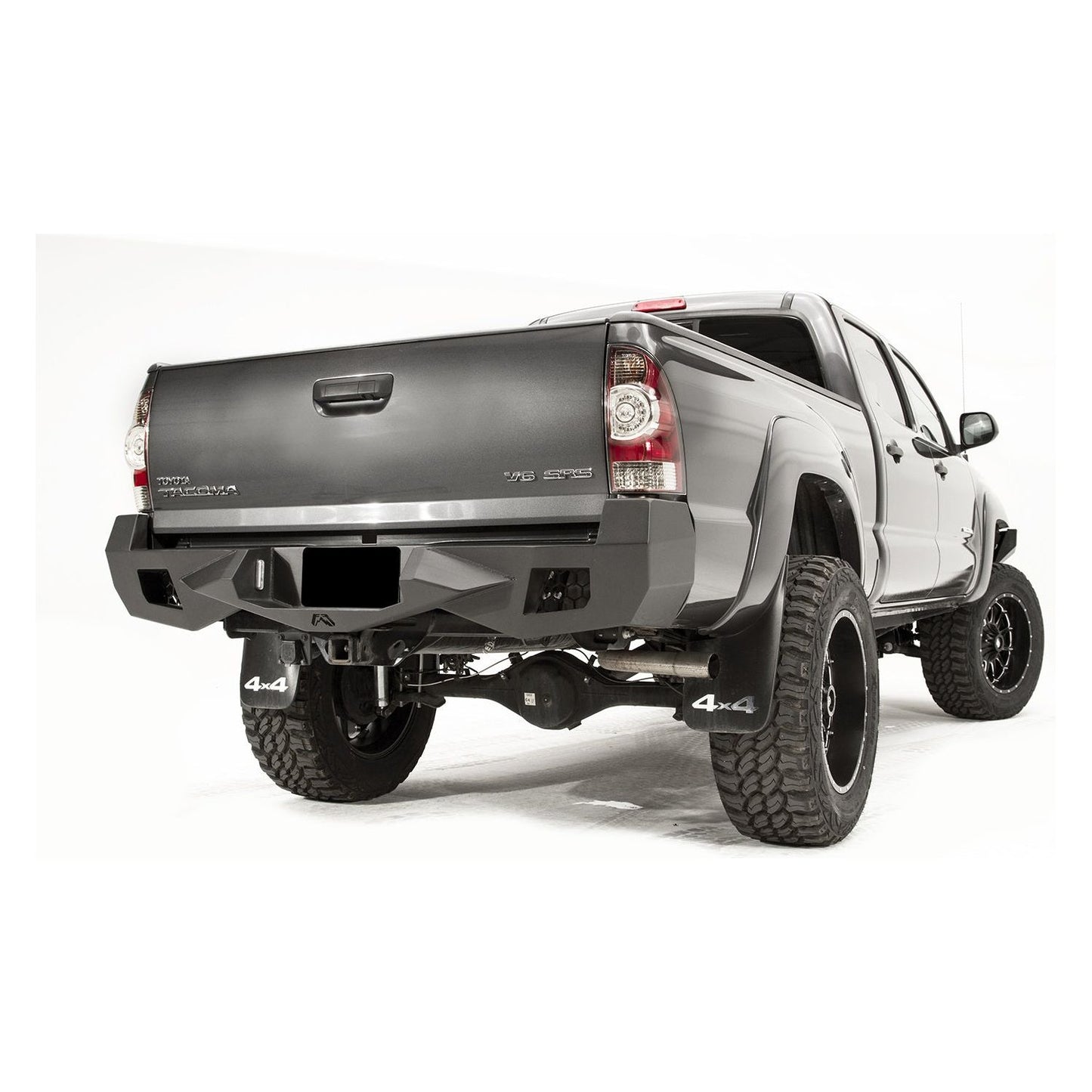 Fab Fours Vengeance Rear Bumper 2 Stage Black Powder Coated l TT12-E1651-1