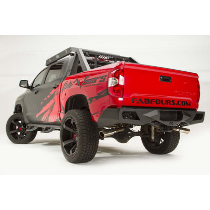 Fab Fours Vengeance Rear Bumper 2 Stage Black Powder Coated l TT14-E2851-1