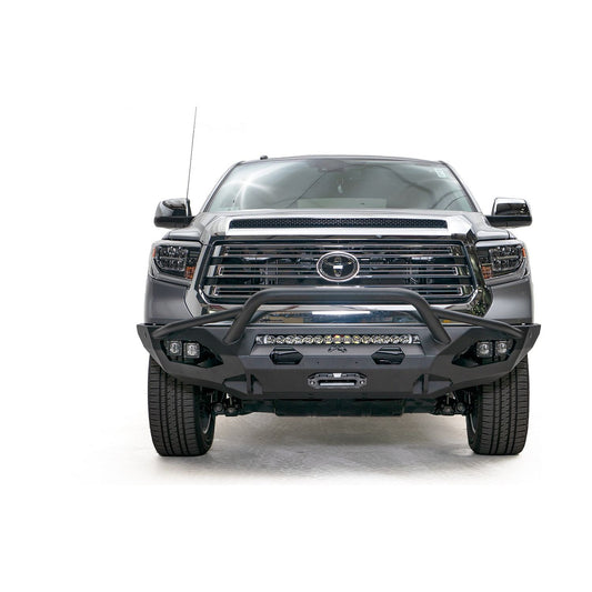 Fab Fours Matrix Front Bumper w/Pre-Runner Guard 2 Stage Matte Black Powder Coated l TT14-X3852-1