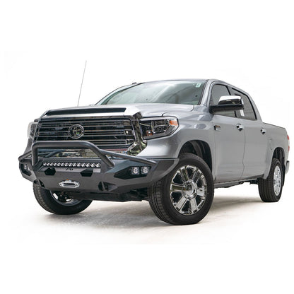 Fab Fours Matrix Front Bumper w/Pre-Runner Guard 2 Stage Matte Black Powder Coated l TT14-X3852-1