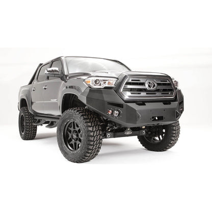 Fab Fours Premium Winch Front Bumper 2 Stage Black Powder Coated w/o Grill Guard l TT16-B3651-1