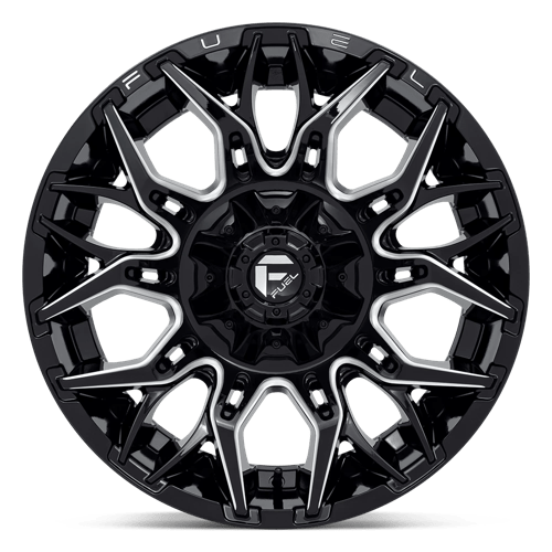 Fuel 1PC D769 TWITCH GLOSSY BLACK MILLED