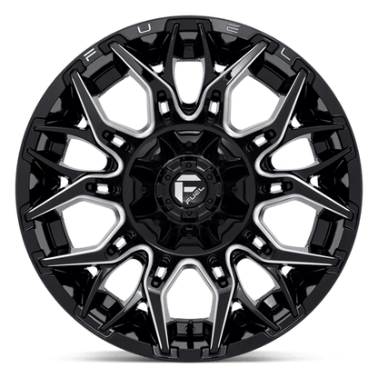 Fuel 1PC D769 TWITCH GLOSSY BLACK MILLED