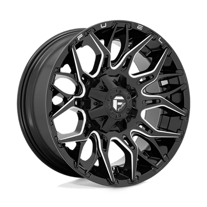 Fuel 1PC D769 TWITCH GLOSSY BLACK MILLED