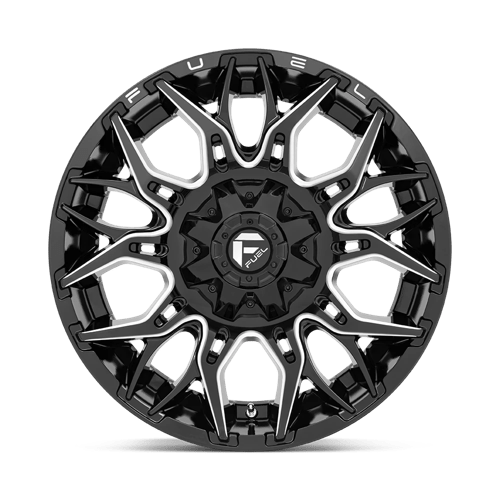 Fuel 1PC D769 TWITCH GLOSSY BLACK MILLED