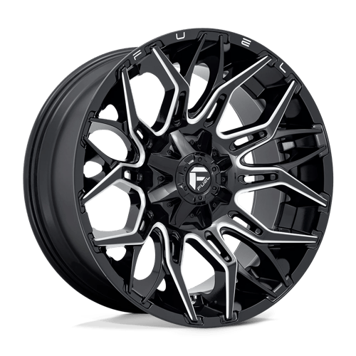 Fuel 1PC D769 TWITCH GLOSSY BLACK MILLED