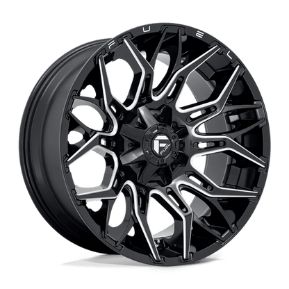 Fuel 1PC D769 TWITCH GLOSSY BLACK MILLED
