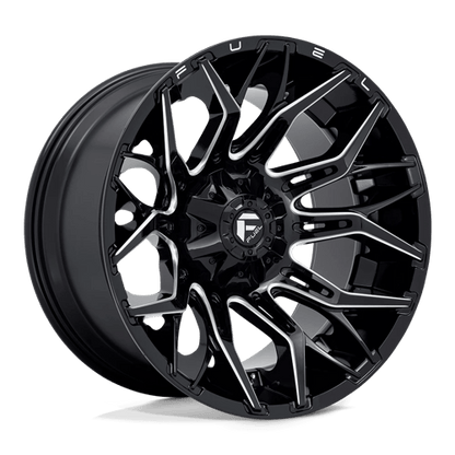 Fuel 1PC D769 TWITCH GLOSSY BLACK MILLED