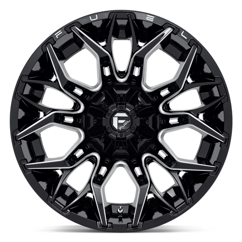 Fuel 1PC D769 TWITCH GLOSSY BLACK MILLED