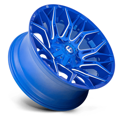 Fuel 1PC D770 TWITCH ANODIZED BLUE MILLED